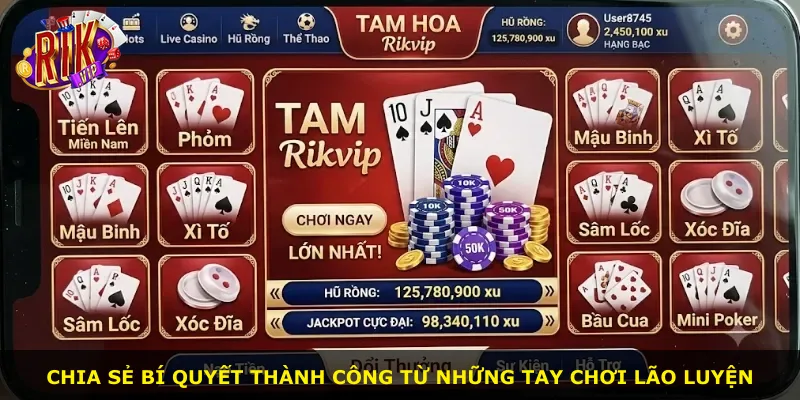 Chia sẻ bí quyết thành công từ những tay chơi lão luyện