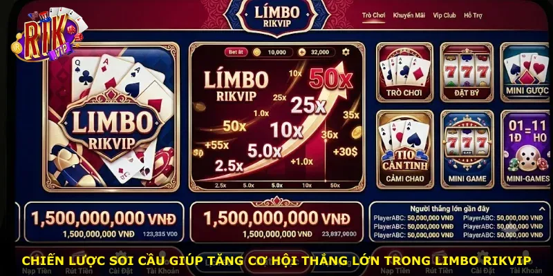 Chiến lược soi cầu giúp tăng cơ hội thắng lớn trong Limbo Rikvip