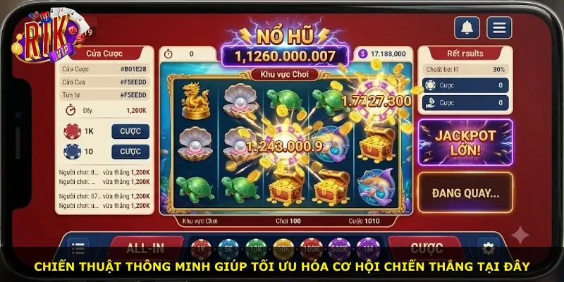 Chiến thuật thông minh giúp tối ưu hóa cơ hội chiến thắng tại đây