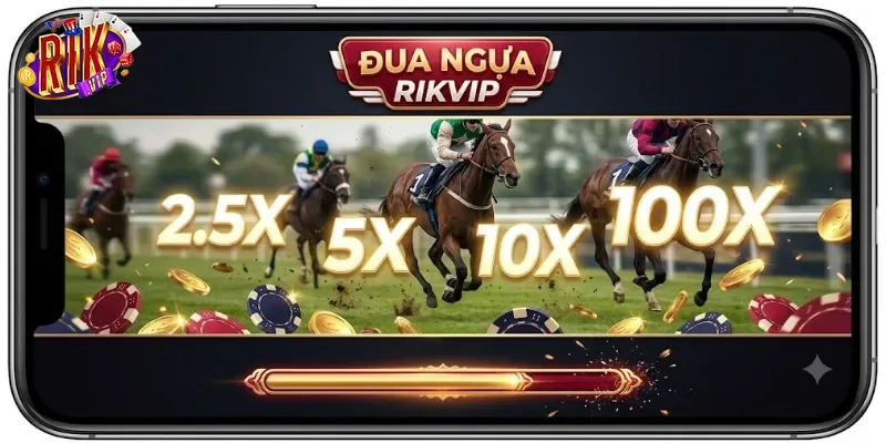 Đua Ngựa Rikvip Đỉnh Cao Giải Trí, Thưởng Lớn Mỗi Ngày Cho Hội Đam Mê