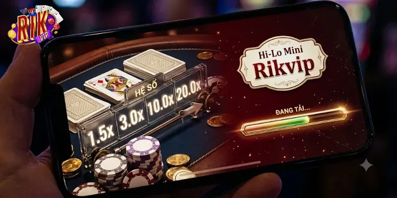 Hi-Lo Mini Rikvip Trải Nghiệm Lối Chơi Tài Xỉu Cực Đã Cho Người Mê Game Bài