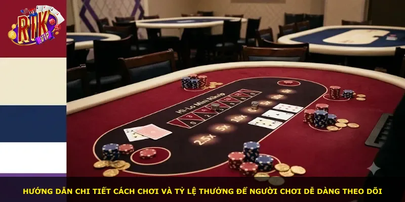Hướng dẫn chi tiết cách chơi và tỷ lệ thưởng để người chơi dễ dàng theo dõi