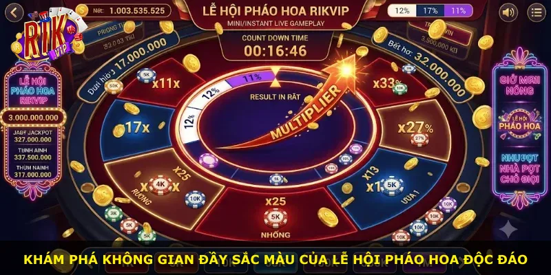 Khám phá không gian đầy sắc màu của lễ hội pháo hoa độc đáo