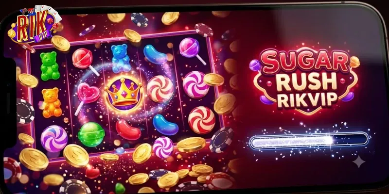 Sugar Rush Rikvip Trải Nghiệm Slot Ngọt Ngào, Quay Là Dính Thưởng Lớn